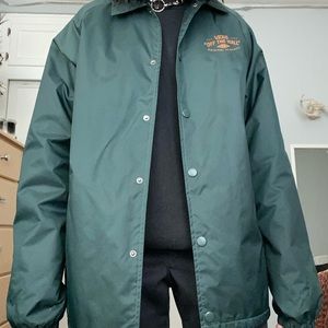 Vans Green Windbreaker